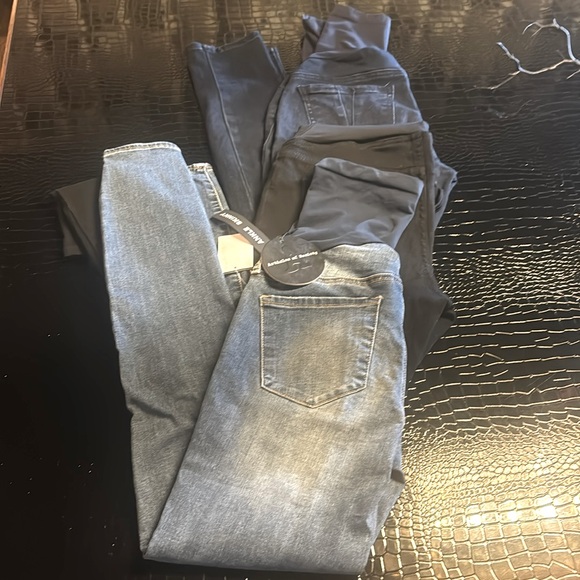 LOT of 3 MATERNITY Jeans - Picture 4 of 10